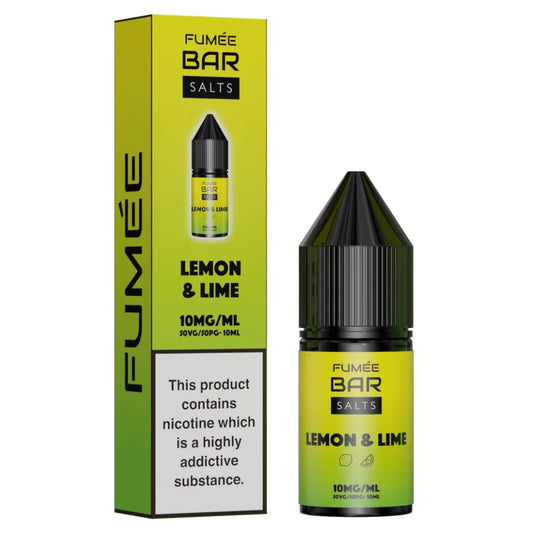 Fumee Bar Salt - Lemon lime 10mg Vape Shop Belper, Derby, Ripley