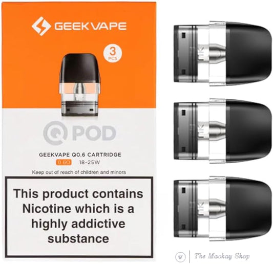 Geekvape - Sonder Q 0.6Ohms Pod Vape Shop Belper, Derby, Ripley