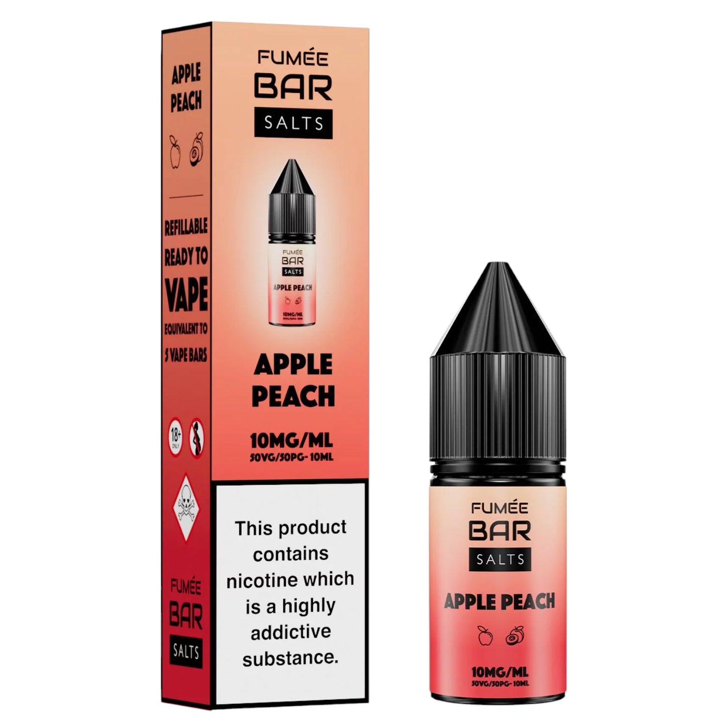 Fumee Bar Salt - Apple peach 10mg Vape Shop Belper, Derby, Ripley