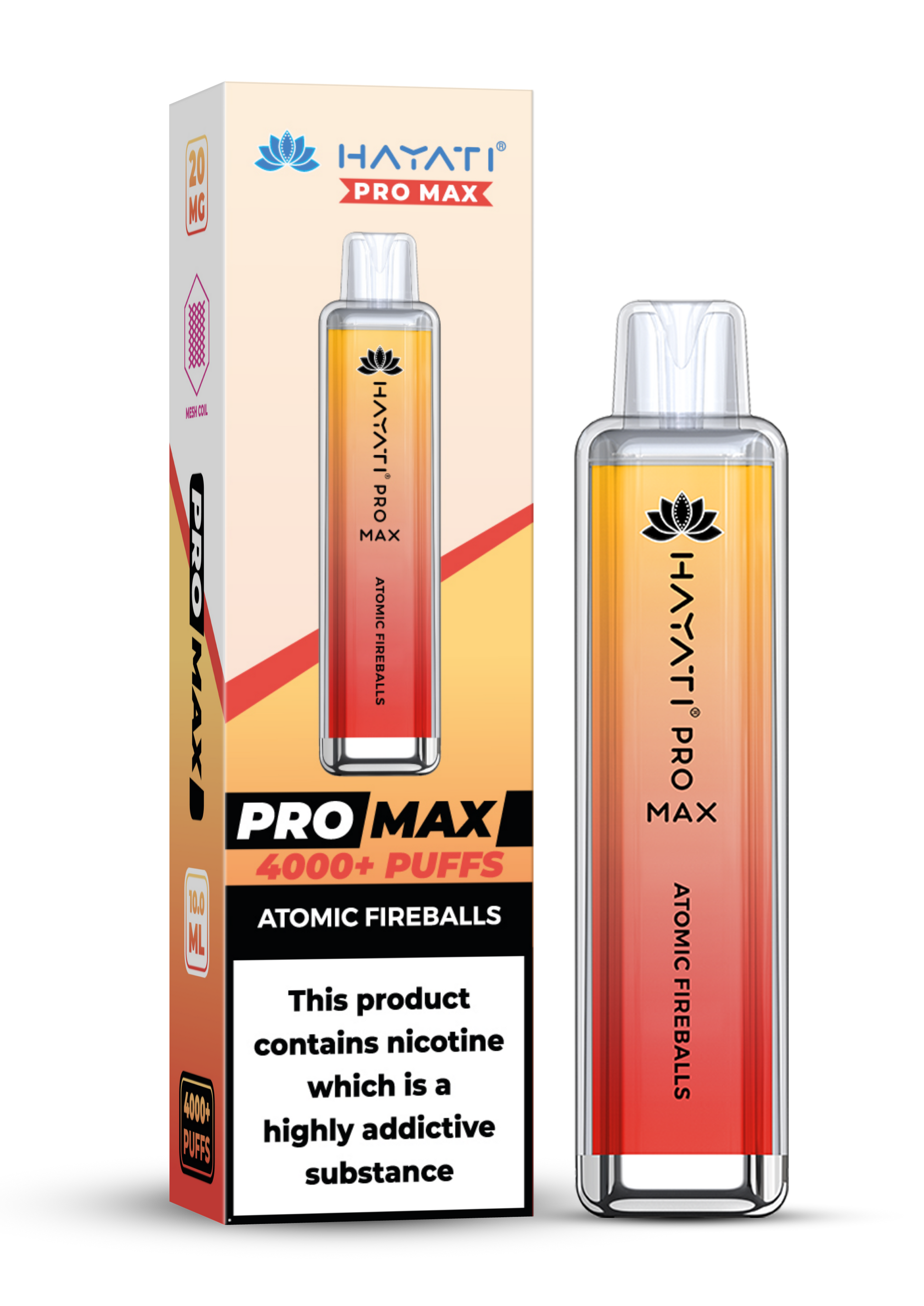 Hayati Pro Max - Atomic Fireballs Vape Shop Belper, Derby, Ripley