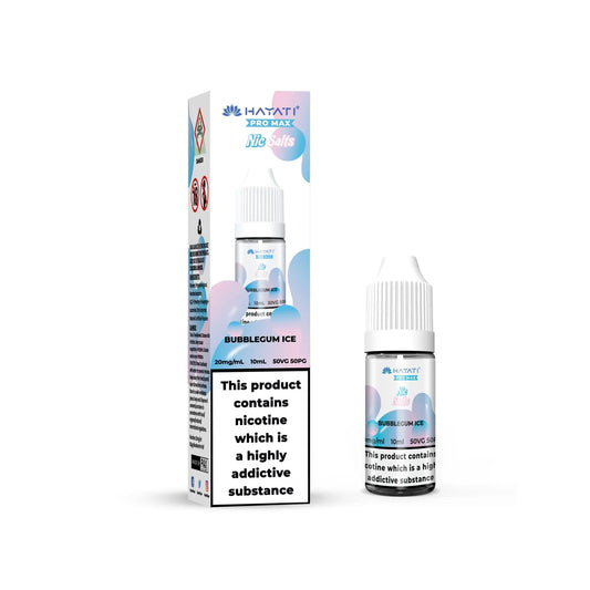 Hayati Nic Salt - Bubblegum Ice 10mg Vape Shop Belper, Derby, Ripley