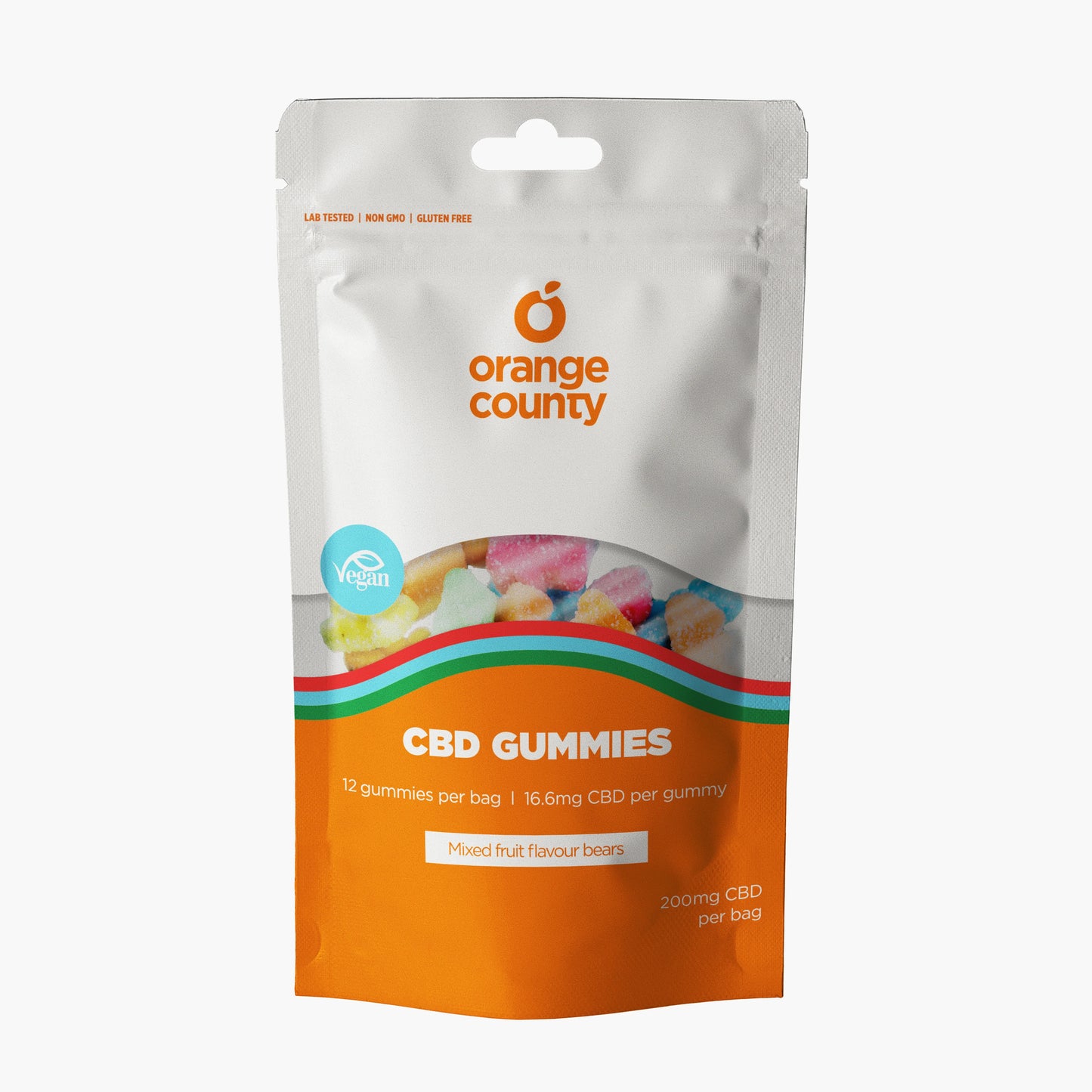 Orange County Gummies Mixed Fruit Bears Vape Shop Belper, Derby, Ripley