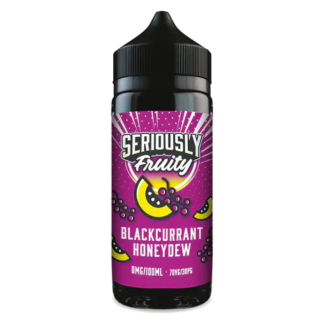 Seriously Shortfill - Blackcurrant Honeydew - 100ml Vape Shop Belper, Derby, Ripley