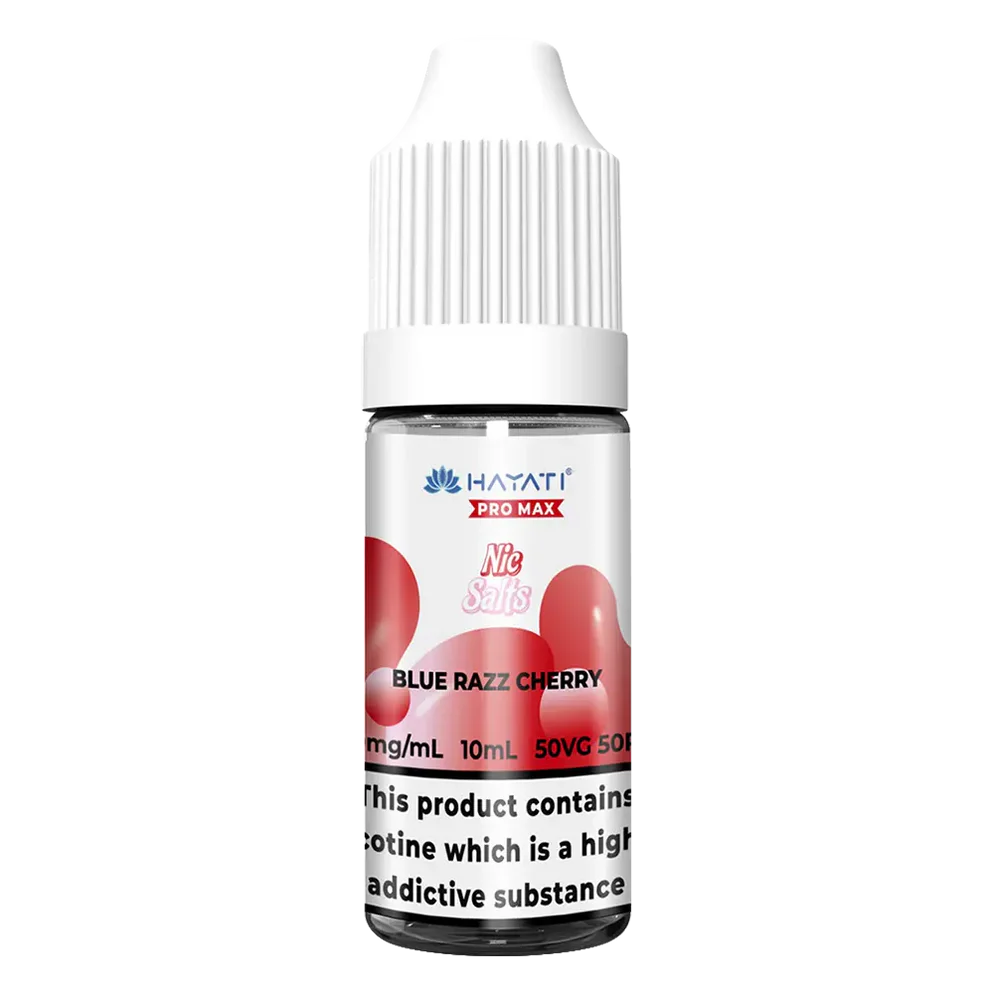 Hayati Nic Salt - Blue Razz Cherry 10mg Vape Shop Belper, Derby, Ripley