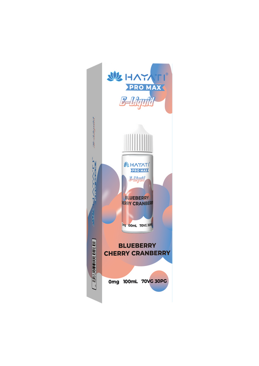 Hayati Shortfill - Blueberry Cherry Cranberry - 100ml Vape Shop Belper, Derby, Ripley