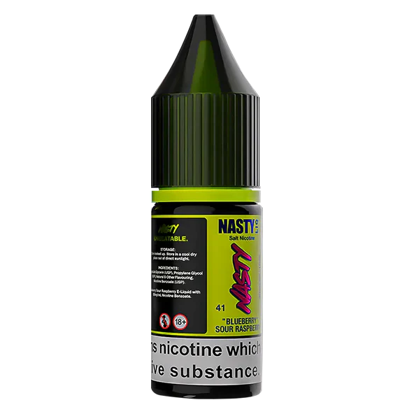 Nasty E-Liquid - Blueberry Sour Raspberry - 10mg Vape Shop Belper, Derby, Ripley