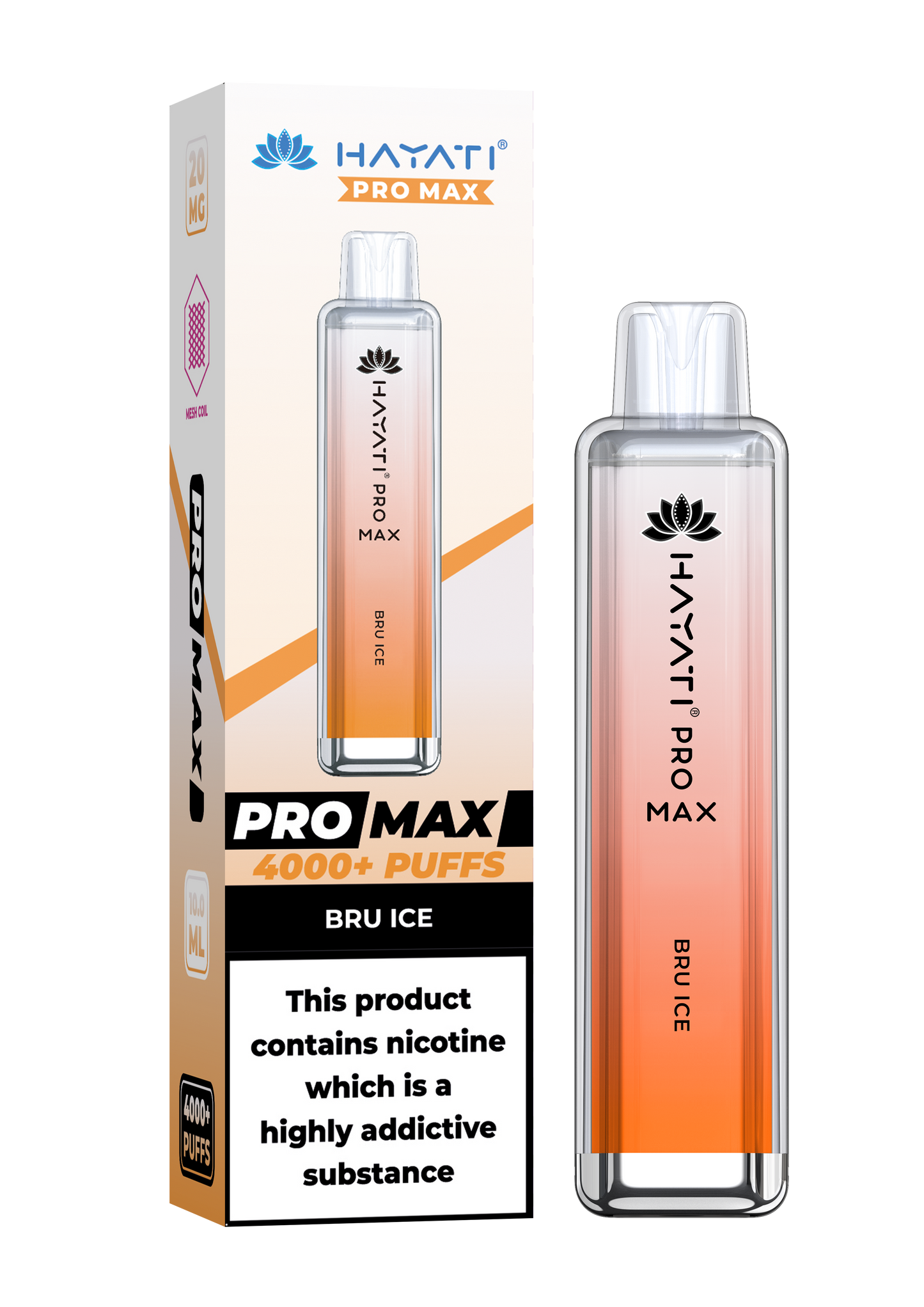 Hayati Pro Max - Bru Ice Vape Shop Belper, Derby, Ripley