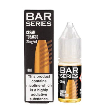 Bar Series E-Liquid - Cream Tobacco - 5mg Vape Shop Belper, Derby, Ripley