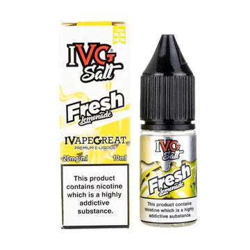 IVG E-Liquid - Fresh Lemonade - 20mg Vape Shop Belper, Derby, Ripley