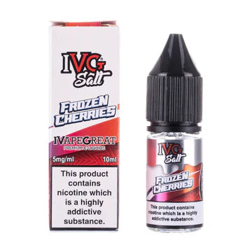 IVG E-Liquid - Frozen Cherries - 10mg Vape Shop Belper, Derby, Ripley