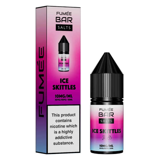 Fumee Bar Salt - Ice Skittles 10mg Vape Shop Belper, Derby, Ripley