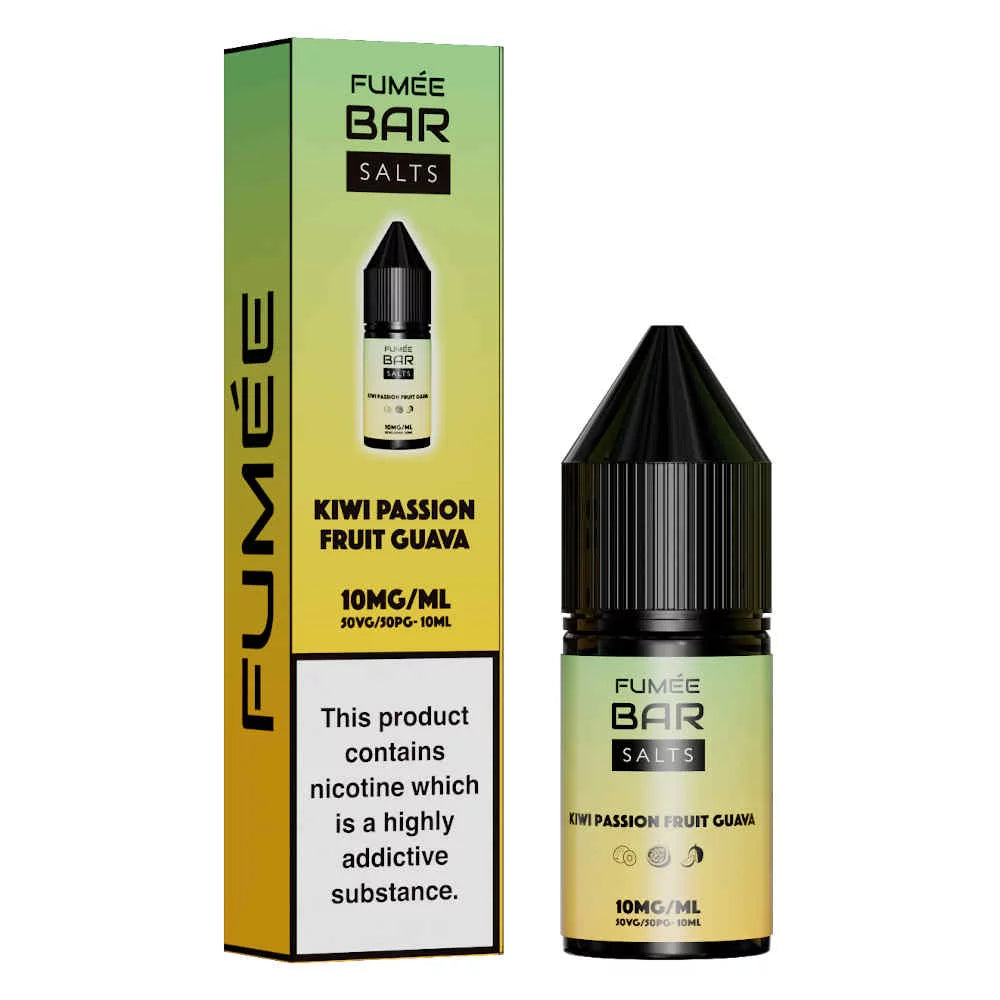 Fumee Bar Salt - Kiwi passion guava 10mg Vape Shop Belper, Derby, Ripley