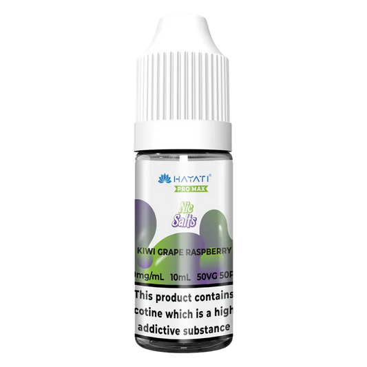 Hayati Nic Salt - Kiwi Grape Raspberry 20mg Vape Shop Belper, Derby, Ripley