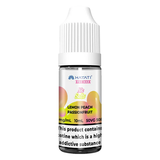 Hayati Nic Salt - Lemon Peach Passionfruit 20mg Vape Shop Belper, Derby, Ripley