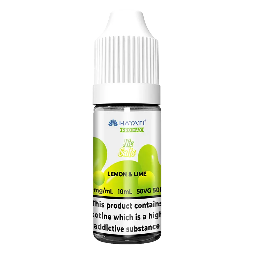 Hayati Nic Salt - Lemon & Lime 20mg Vape Shop Belper, Derby, Ripley