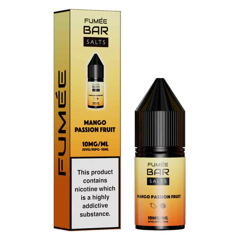 Fumee Bar Salt - Mango passion fruit 10mg Vape Shop Belper, Derby, Ripley