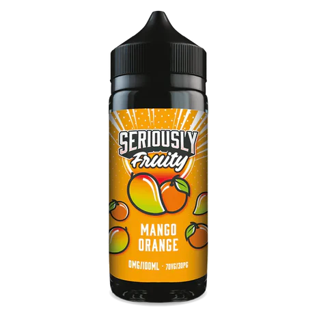 Seriously Shortfill - Mango Orange - 100ml Vape Shop Belper, Derby, Ripley