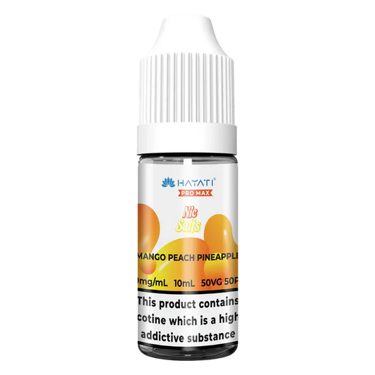 Hayati Nic Salt - Mango Peach Pineapple 10mg Vape Shop Belper, Derby, Ripley