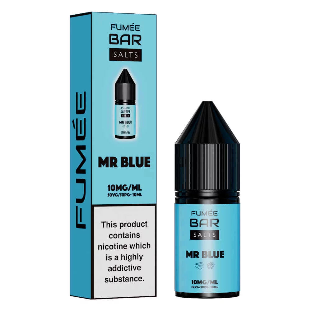 Fumee Bar Salt - Mr Blue 10mg Vape Shop Belper, Derby, Ripley