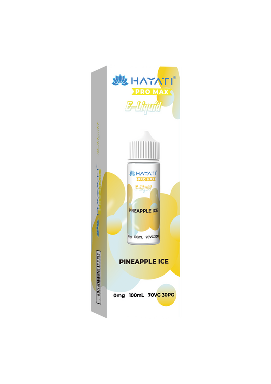 Hayati Shortfill - Pineapple Ice - 100ml Vape Shop Belper, Derby, Ripley