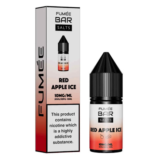 Fumee Bar Salt - Red apple ice 10mg Vape Shop Belper, Derby, Ripley