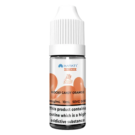 Hayati E-Liquid - Rocky Candy Orange - 10mg Vape Shop Belper, Derby, Ripley