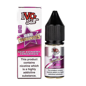 IVG E-Liquid - Sour Raspberry Pomegranate - 10mg Vape Shop Belper, Derby, Ripley