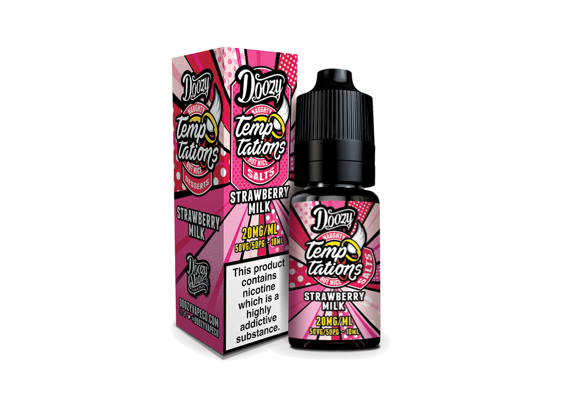 Doozy E-Liquid - Strawberry Milk - 10mg Vape Shop Belper, Derby, Ripley