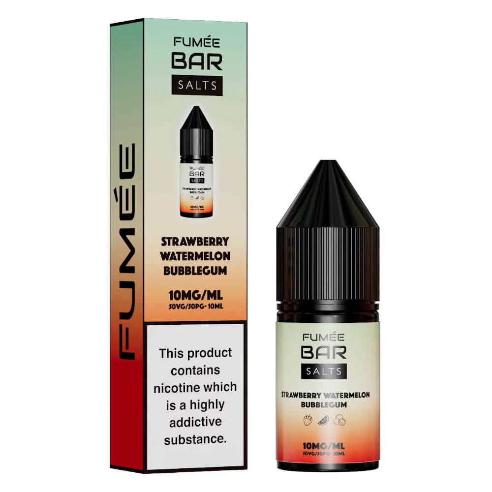 Fumee Bar Salt - Strawberry watermelon bubblegum 10mg Vape Shop Belper, Derby, Ripley