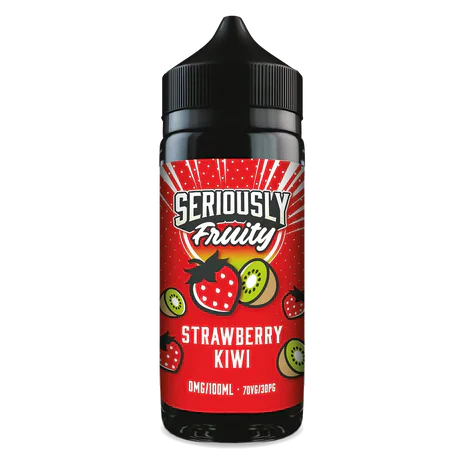 Seriously Shortfill - Strawberry Kiwi - 100ml Vape Shop Belper, Derby, Ripley