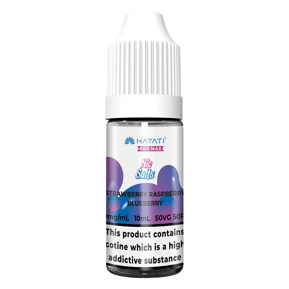 Hayati Nic Salt - Strawberry Raspberry Blueberry 10mg Vape Shop Belper, Derby, Ripley