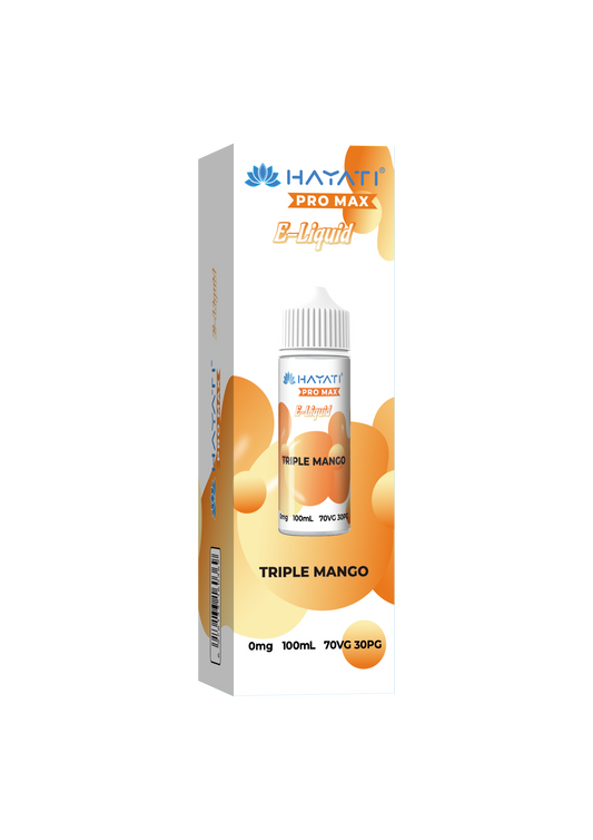 Hayati Shortfill - Triple Mango - 100ml Vape Shop Belper, Derby, Ripley