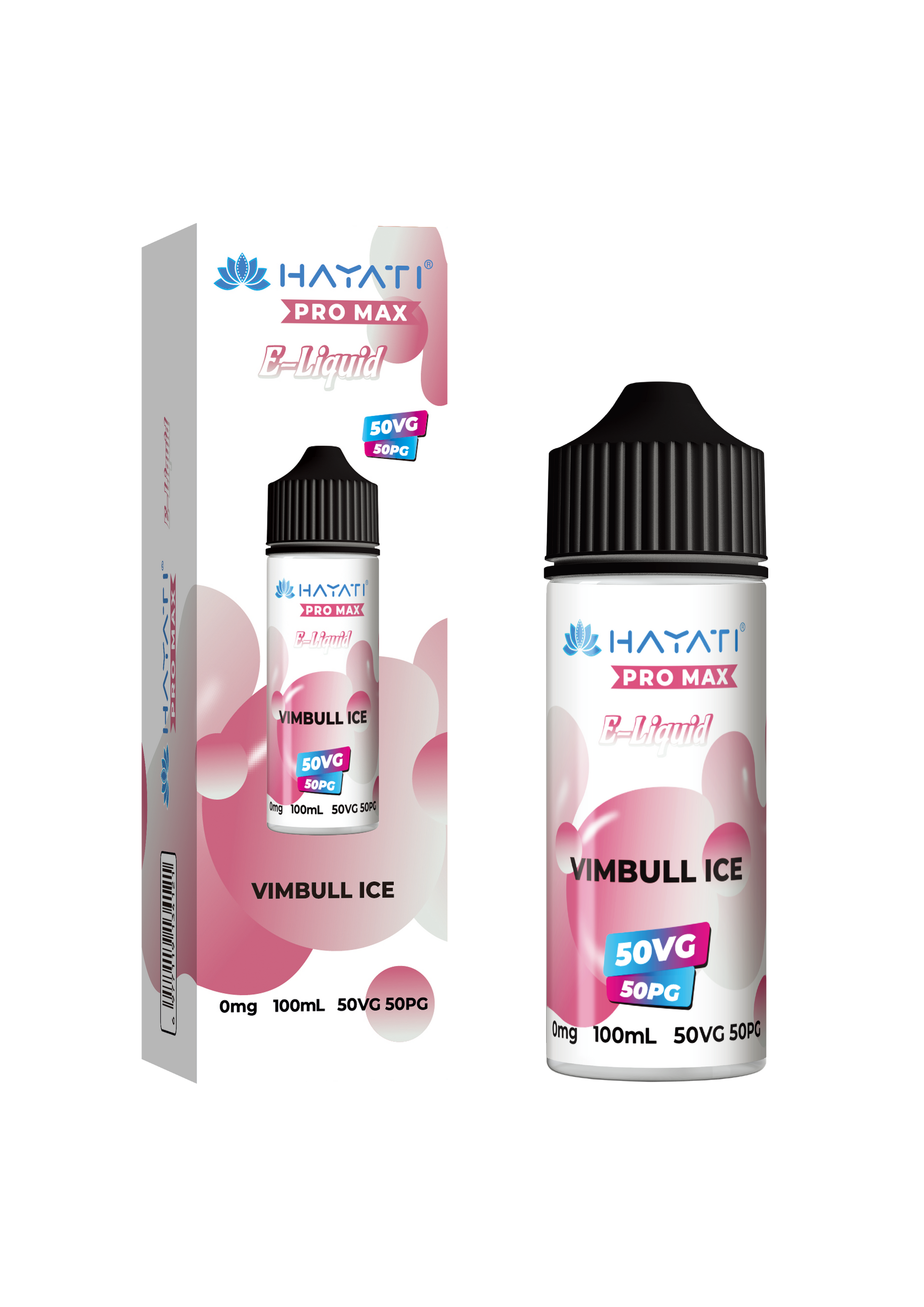 Hayati 50/50 E-Liquid - Vim Bull Ice Vape Shop Belper, Derby, Ripley