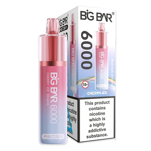 Big Bar 6000 Puffs - Cherry Ice Vape Shop Belper, Derby, Ripley