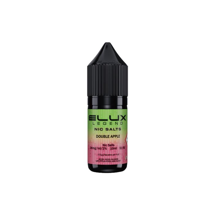 Elux E-Liquid - Double Apple 10mg Vape Shop Belper, Derby, Ripley