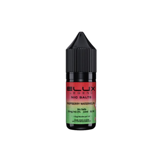 Elux E-Liquid - Raspberry Watermelon 10mg Vape Shop Belper, Derby, Ripley