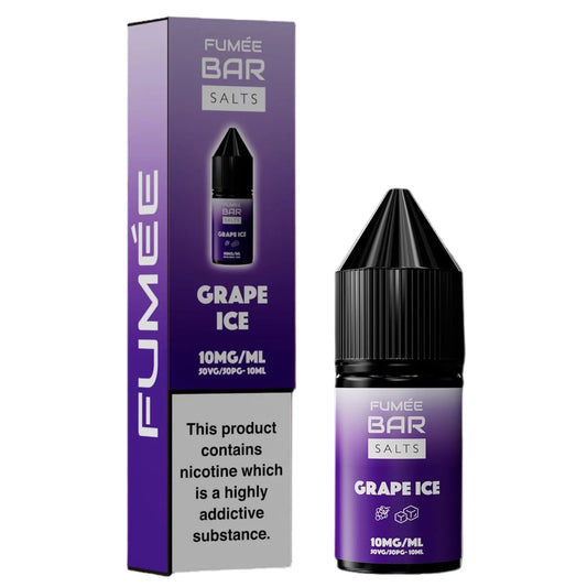 Fumee Bar Salt - Grape ice 10mg Vape Shop Belper, Derby, Ripley