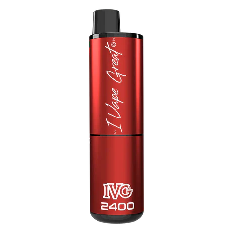 IVG 2400 Puffs Disposable Vape-Cherry Edition Vape Shop Belper, Derby, Ripley