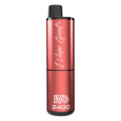 IVG 2400 Puffs Disposable Vape-Strawberry Edition Vape Shop Belper, Derby, Ripley