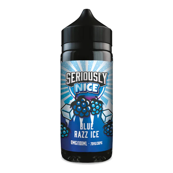 Seriously Shortfill - Blue Raz Ice - 100ml Vape Shop Belper, Derby, Ripley