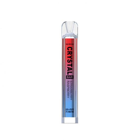 Crystal 600 Disposable Vape - Strawberry Raspberry Vape Shop Belper, Derby, Ripley