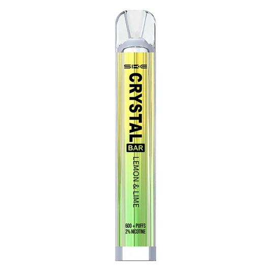 Crystal V2 600 Disposable Vape-Lemon Lime Vape Shop Belper, Derby, Ripley