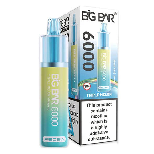 Big Bar 6000 Puffs - Triple Melon Vape Shop Belper, Derby, Ripley